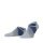 Burlington Tagessocke Sneaker Clyde (Argyle-Muster) graublau Herren - 1 Paar