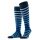 Burlington Kniestrümpfe Blackpool (Blockstreifen) marineblau Herren - 1 Paar