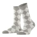 Burlington Tagessocke Dalston (Argyle-Muster) grau Damen - 1 Paar