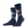 Burlington Tagessocke Edinburgh SO darknavy/grau Herren - 1 Paar