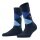 Burlington Tagessocke Queen (Argyle-Muster) marineblau/hellblau Damen - 1 Paar