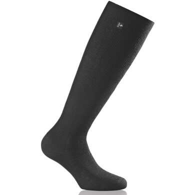 Rohner Businesssocke Knee SupeR Wool Long schwarz Herren - 1 Paar