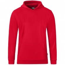 JAKO Freizeit Kapuzenpullover Hoodie Organic (Bio-Baumwolle) rot Jungen