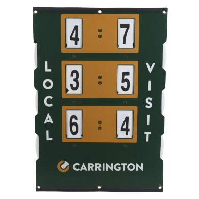 Carrington Tennis-Punktetafel - Englisch - 82x58 cm