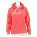 Champion Kapuzenpullover (Hoodie ungefüttert) American Classic Logo pink Damen