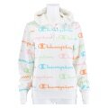 Champion Kapuzenpullover Logo Print weiss/bunt Damen