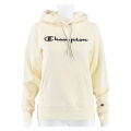 Champion Hoodie Sweatshirt Big Logo Print (gefüttert) beige Damen