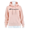 Champion Kapuzenpullover (Hoodie gefüttert) American Classic Logo Schriftzug pink Damen