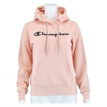 Champion Kapuzenpullover (Hoodie gefüttert) American Classic Logo Schriftzug pink Damen