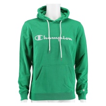 Champion Hoodie Big Logo Print grün Herren