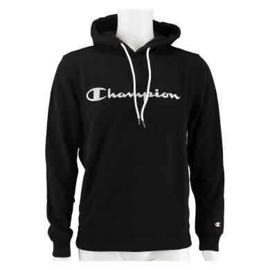 Champion Kapuzenpullover (Hoodie) Big Logo Print schwarz Herren