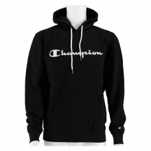 Champion Kapuzenpullover Hoodie Logo Print (gefüttert) 2021 schwarz Herren