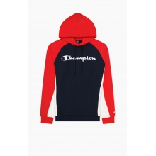 Champion Kapuzenpullover (Hoodie) American Classics navyblau/rot Herren