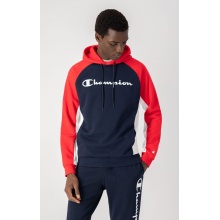 Champion Kapuzenpullover (Hoodie) American Classics navyblau/rot Herren