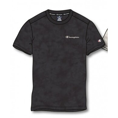 Champion Tshirt (Baumwolle) Batik-Optik schwarz Herren