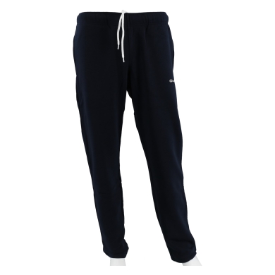 Champion Jogginghose Authentic Straight Hem Pants aus Baumwolle lang navyblau Herren