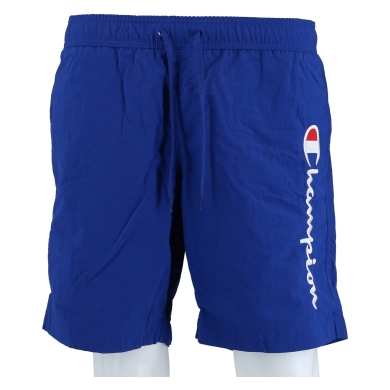 Champion Freizeithose (mit Innennetz) Short mit Logo-Schriftzug 2024 royalblau Herren