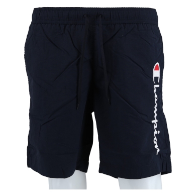 Champion Freizeithose (mit Innennetz) Short mit Logo-Schriftzug 2024 navyblau Herren