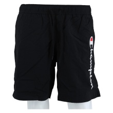 Champion Freizeithose (mit Innennetz) Short mit Logo-Schriftzug 2024 schwarz Herren