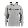 Champion Hoodie Big Logo Print hellgrau/navyblau Jungen