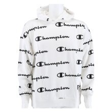 Champion Kapuzenpullover (Baumwolle) Hoodie Graphic Print weiss Jungen