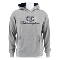 Champion Kapuzenpullover (Hoodie) Graphic Shop Logo grau Jungen