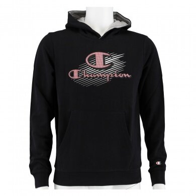 Champion Kapuzenpullover (Hoodie) Graphic Shop Logo schwarz Jungen