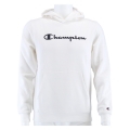 Champion Kapuzenpullover Hoodie Big Logo Print (gefüttert) weiss Jungen