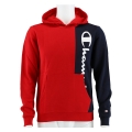 Champion Kapuzenpullover (Hoodie) Color Block rot/navyblau Jungen