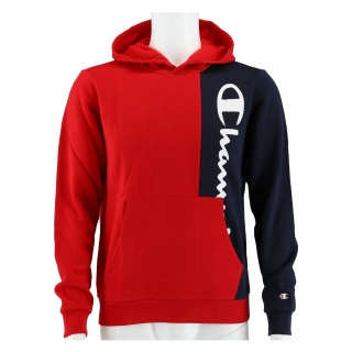 Champion Kapuzenpullover (Hoodie) Color Block rot/navyblau Jungen