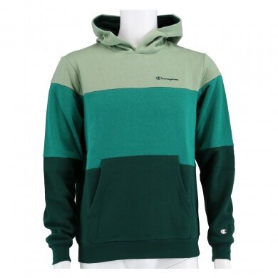 Champion Kapuzenpullover (Hoodie) American Classic 3 Streifen grün Jungen