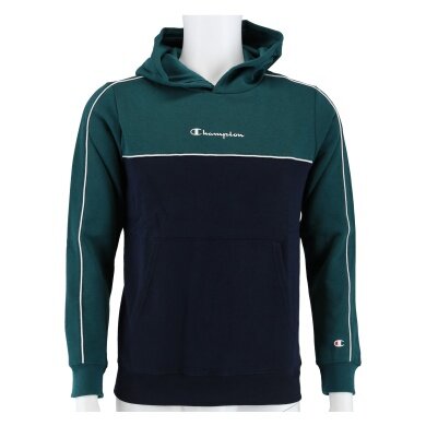 Champion Kapuzenpullover (Hoodie) - leichtes Fleece - petrolblau Kinder