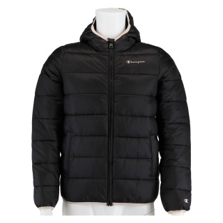 Champion Steppjacke (wattiert mit Kapuze) anthrazitgrau Kinder