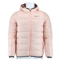 Champion Steppjacke (wattiert mit Kapuze) rosa Kinder