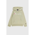 Champion Kapuzenpullover (Baumwoll-Hoodie) Big Logo 2024 beige Jungen/Boys