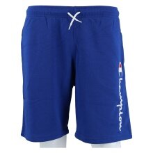 Champion Freizeithose (Baumwolle) Bermuda mit Logo-Schriftzug kurz 2024 royalblau Jungen