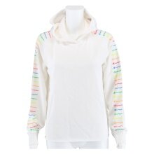 Champion Kapuzenpullover Arm Print weiss Mädchen