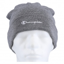 Champion Mütze (Beanie) Legacy Knit mit Schriftzug charcoalgrau 1er