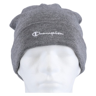 Champion Mütze (Beanie) Legacy Knit mit Schriftzug charcoalgrau 1er