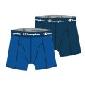 Champion Boxershort (Baumwolle) Unterwäsche 2022 blau/navyblau Herren - 2er Pack