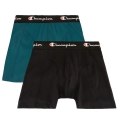 Champion Unterwäsche Boxershort (Baumwolle) grün/schwarz Herren - 2er Pack