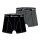 Champion Boxershort (Baumwolle) Unterwäsche schwarz/dunkelgrau Herren - 2er Pack