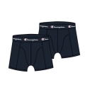 Champion Boxershort (Baumwolle) Unterwäsche 2022 dunkelblau Herren - 2er Pack