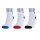 Champion Tennissocken (Baumwolle) Quarter Schriftzug 2024 weiss Herren - 3 Paar