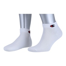 Champion Tennissocken (Baumwolle) Quarter C Logo-Print 2024 weiss Herren - 3 Paar