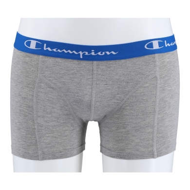 Champion Boxershort (Baumwolle) Unterwäsche 2022 grau/blau Kinder - 2er Pack