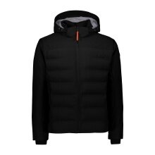 CMP Winterjacke mit abnehmbarer Kapuze schwarz/schwarz Herren