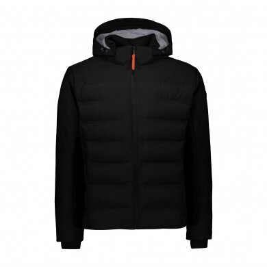 CMP Winterjacke mit abnehmbarer Kapuze schwarz/schwarz Herren