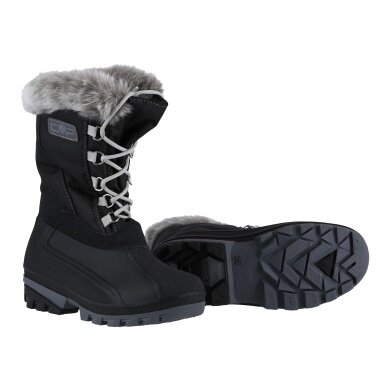 CMP Winterstiefel Polhanne (Polyester, wasserdicht, warm gefüttert) schwarz Mädchen