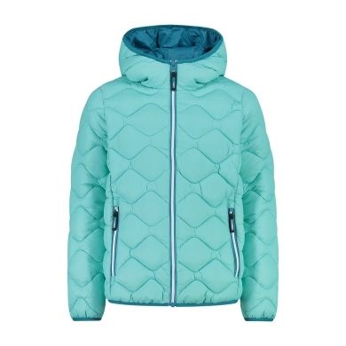 CMP Steppjacke mit Wattierung (wasserabweisend, warm) aquablau Kinder